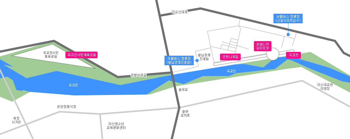 현충사 행사장배치도